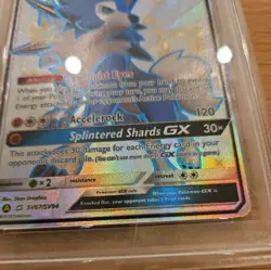 PSA 10 Lycanroc GX SV67/SV94 Pokemon Hidden Fates Full Art Holo Card - Image 4