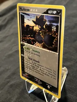 Murkrow Pop Series 1 Promo Pokemon Uncommon Card 2004 Near Mint 8/17, Regular - Image 4