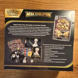 Pokemon Mega Evolution Elite Trainer Box 65 Card Sleeves Mega Gardevoir Alakazam - Image 2