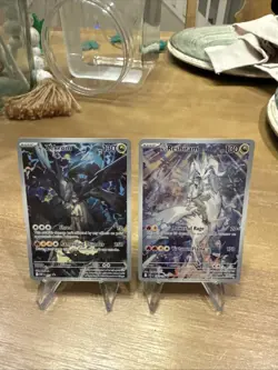 Set of 2 N’s Reshiram & N’s Zekrom Illustration Rare Cards - Image 1