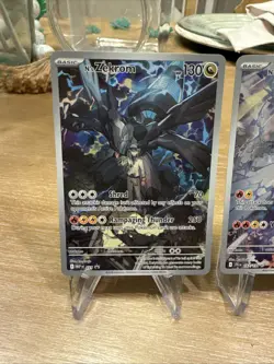 Set of 2 N’s Reshiram & N’s Zekrom Illustration Rare Cards - Image 2