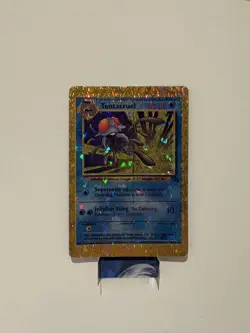 Tentacruel 44/62 Fossil Set Vending Sticker Holo Prism Pokemon Card - Image 1