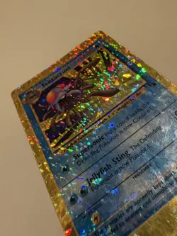 Tentacruel 44/62 Fossil Set Vending Sticker Holo Prism Pokemon Card - Image 3