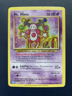 1x Mr. Mime 013/034 Trading Card Game Classic Holo NM toploaded fast shipping - Image 1