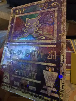 Ancient Mew Pokemon TCG 2000 Movie Promo Holo Foil Card WOTC - Image 2