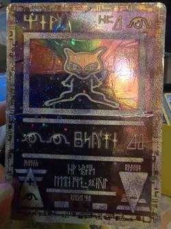 Ancient Mew Pokemon TCG 2000 Movie Promo Holo Foil Card WOTC - Image 3