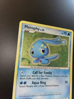 Pokemon 2007 Cosmos Foil Diamond/Pearl Manaphy Card - Image 4