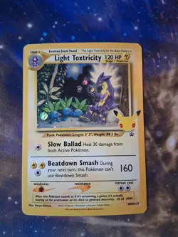 Light Toxtricity SWSH137 SWSH: Sword & Shield Promo Cards Holo - Image 1