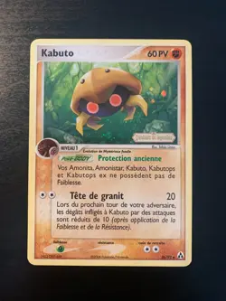 Carte Pokemon : Kabuto 36/92 Reverse Ex Createurs de Legendes Francaise - Image 1