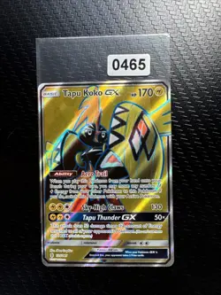 Pokemon Karte - Tapu Koko GX - Englisch -Sun & Moon -Holofoil - Image 1