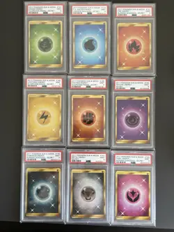 2017 Pokemon Full Set Secret Rare Full Art Energy Sun Moon Fire Water Fairy Lot - Image 1