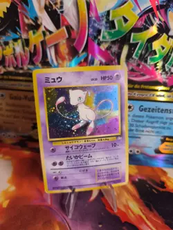 Pokemon Karte Card Mew Mysterious Of Fossil 1997 Holo Wotc japanese Good- - Image 1