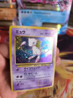 Pokemon Karte Card Mew Mysterious Of Fossil 1997 Holo Wotc japanese Good- - Image 2