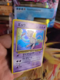 Pokemon Karte Card Mew Mysterious Of Fossil 1997 Holo Wotc japanese Good- - Image 3
