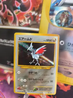 Pokemon Karte Card Panzaeron Skarmory Neo Genesis 2000 Holo Wotc japanese Exc - Image 1