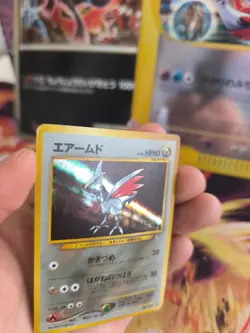 Pokemon Karte Card Panzaeron Skarmory Neo Genesis 2000 Holo Wotc japanese Exc - Image 2