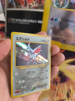 Pokemon Karte Card Panzaeron Skarmory Neo Genesis 2000 Holo Wotc japanese Exc - Image 3