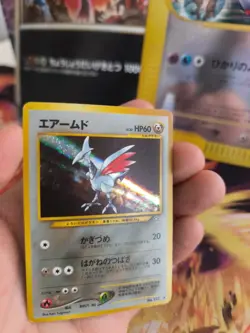 Pokemon Karte Card Panzaeron Skarmory Neo Genesis 2000 Holo Wotc japanese Exc - Image 4