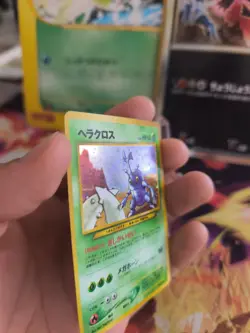 Pokemon Karte Card Skaraborn Heracross Neo Genesis Holo Wotc japanese Exc-NM - Image 4