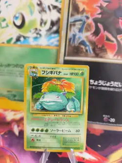 Pokemon Karte Card Venusaur Bisaflor Expansion Set Base Holo Wotc japanese PL - Image 1