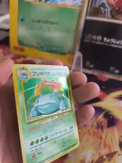 Pokemon Karte Card Venusaur Bisaflor Expansion Set Base Holo Wotc japanese PL - Image 4