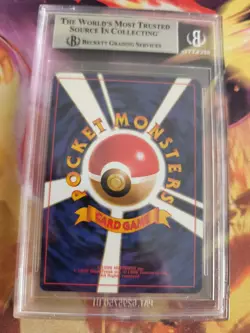 Pokemon Card Nidoking Base Expansion Set Basis Holo 96 Japanese BGS Beckett 6.5 - Image 5