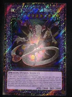 Starving Venom Fusion Dragon Platinum Secret Rare RA04-EN272 Yugioh - Image 1