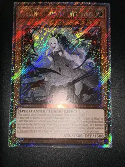 Yugioh! Guiding Quem, the Virtuous - RA04-EN043 - Platinum Secret Rare - 1st Ed - Image 1
