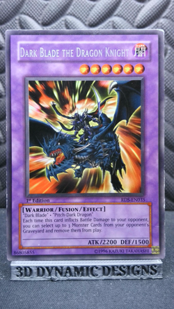 | Yugioh Dark Blade the Dragon Knight RDS-EN035 RARE 1st Edition PL 🔥 | - Image 1