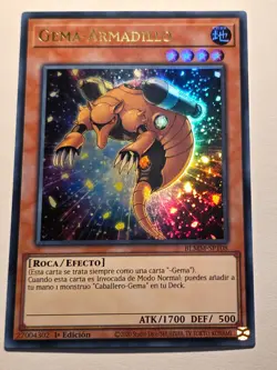 Gem-Armadillo●YUGIOH●BLMM●SPANISH●ULTRA RARE●1st●NM●E585 - Image 1
