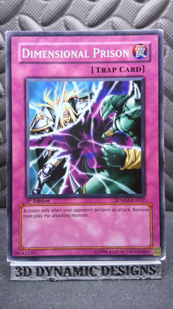 | Yugioh Dimensional Prison SDMM-EN032 1st Edition Commmon PL 🔥 | - Image 1
