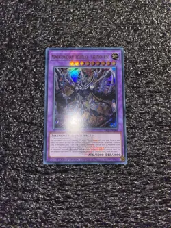 Yugioh Mementomictlan Tecuhtlica - Creation King 25LP-EN009 Emblazoned Ultra NM - Image 1