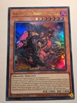 Blaster, Dragon Ruler of Infernos●YUGIOH●BLMM●SPANISH●ULTRA RARE●1st●NM●E565 - Image 1