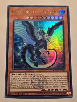 Dragonmaid Cehrmba●YUGIOH●BLMM●SPANISH●ULTRA RARE●1st●NM●E459 - Image 1