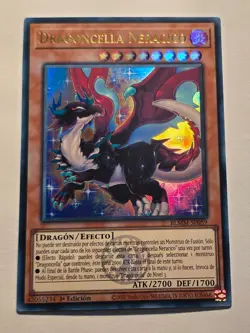 Dragonmaid Tinkhec●YUGIOH●BLMM●SPANISH●ULTRA RARE●1st●NM●E560 - Image 1