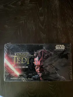 Young Jedi MENACE OF DARTH MAUL Collectible Card Game CCG TCG Factory Sealed Box - Image 1
