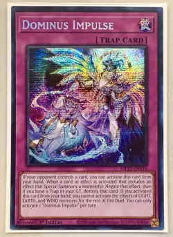 1x (M/NM) Dominus Impulse MP25-EN116 Prismatic Secret Rare 1st Edition Yugioh - Image 1