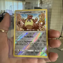 Kangaskhan 163/236 Reverse Holo Pokemon Card NM - Image 3