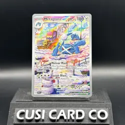 Pokemon TCG Metagross 178/162 Temporal Forces Holo Card Full Art - Image 1