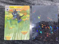Luxio Full Art Hand Painted ACEO Pokemon Card Finished Environment 1/1 - Image 2