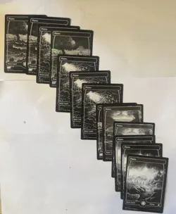 MTG~Plains~land (Full Art)~Innistrad Crimson Vow/Midnight Hunt~Lot of 13~NM - Image 1