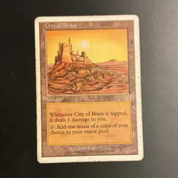 Wizards of the Coast City of Brass Land 6th Edition Tom Wanerstrand - Image 1