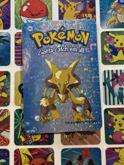 Pokemon 151 Vintage Pocket Monsters Vending HOLO Prism Sticker 2000 Nintendo - Image 2