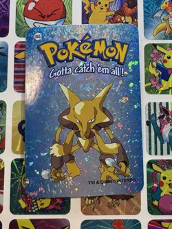 Pokemon 151 Vintage Pocket Monsters Vending HOLO Prism Sticker 2000 Nintendo - Image 4