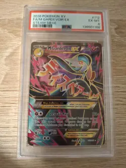 Pokemon M Gardevoir EX XY Steam Siege Full Art #112 PSA 6 - Image 1