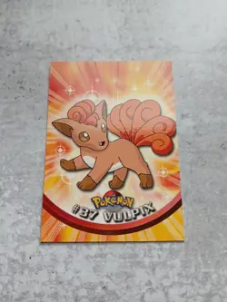 Pokemon TCG - Vulpix #37 TOPPS Series 1 Blue Logo 1st Print Run - Image 1