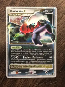 Pokemon TCG Darkrai Lv. X 104/106 Ultra Rare Holo DP Great Encounters LP - Image 1