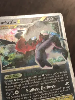 Pokemon TCG Darkrai Lv. X 104/106 Ultra Rare Holo DP Great Encounters LP - Image 3