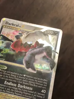 Pokemon TCG Darkrai Lv. X 104/106 Ultra Rare Holo DP Great Encounters LP - Image 4