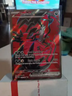 YVELTAL EX 105/088 POKEMON ME03 PERFECT ORDER ULTRA RARE FULL ART - Image 1